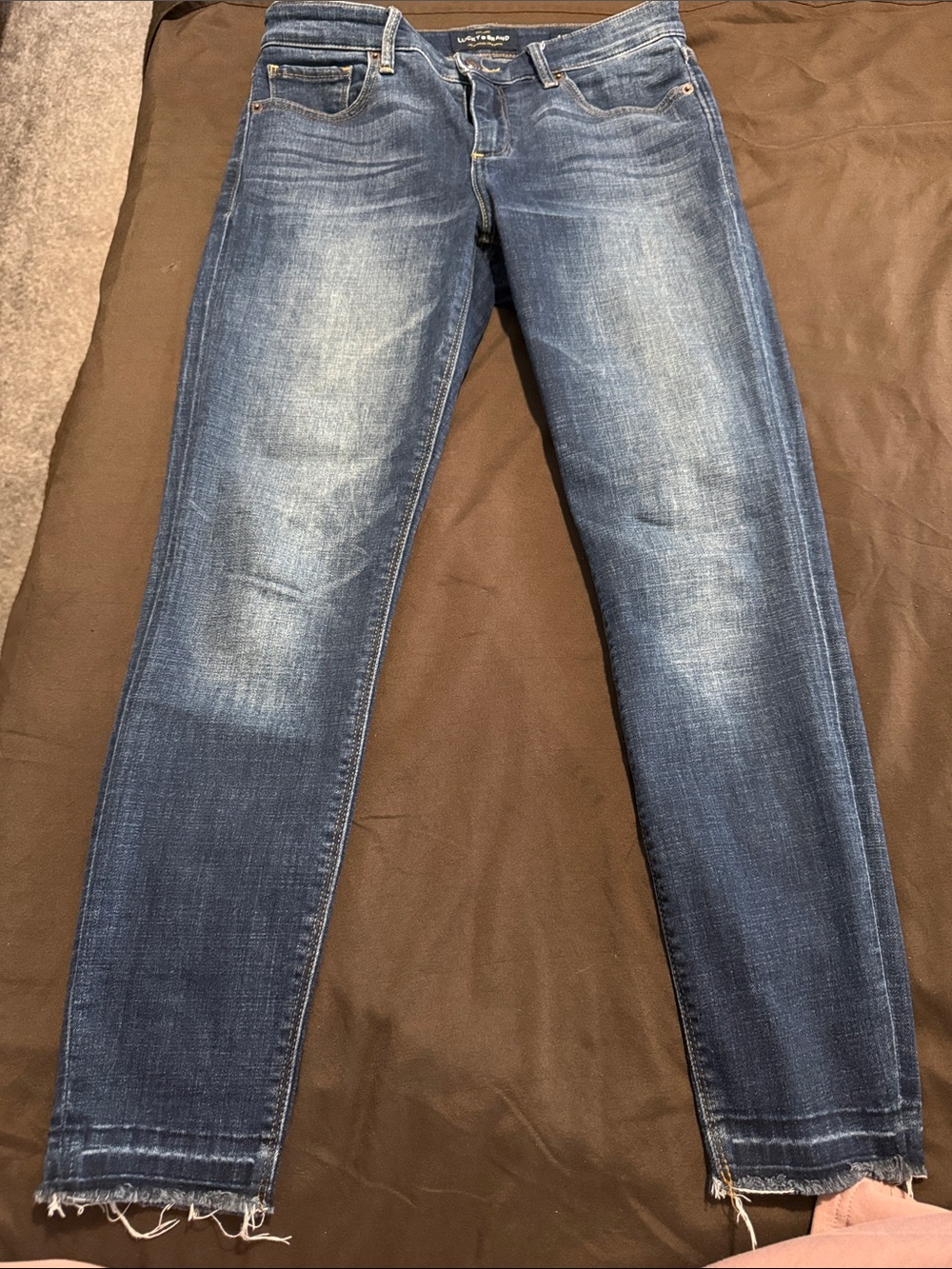 Women’s Blue Washed Slim Jeans